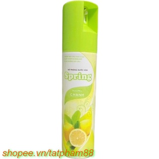 Xịt Phòng Spring hương chanh 250ml
