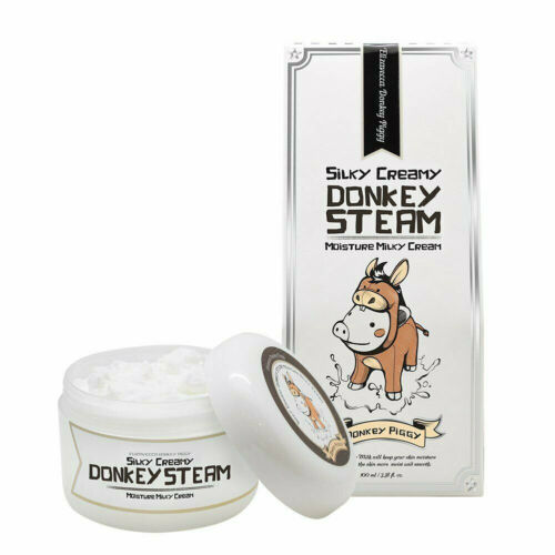 Kem Dưỡng Ẩm Chăm Sóc Da Mặt Elizavecca 100g /  Donkey Piggy Silky Creamy Donkey Steam Moisture Milky Cream 100g