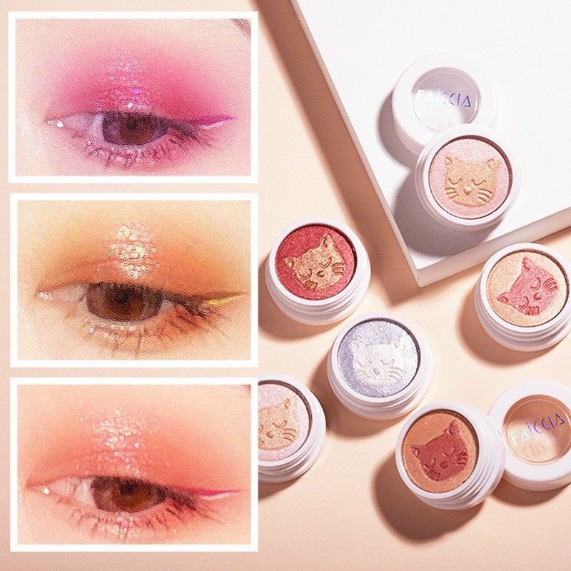 Phấn mắt đa năng má hồng bắt sáng Mặt Mèo Faiccia | BigBuy360 - bigbuy360.vn