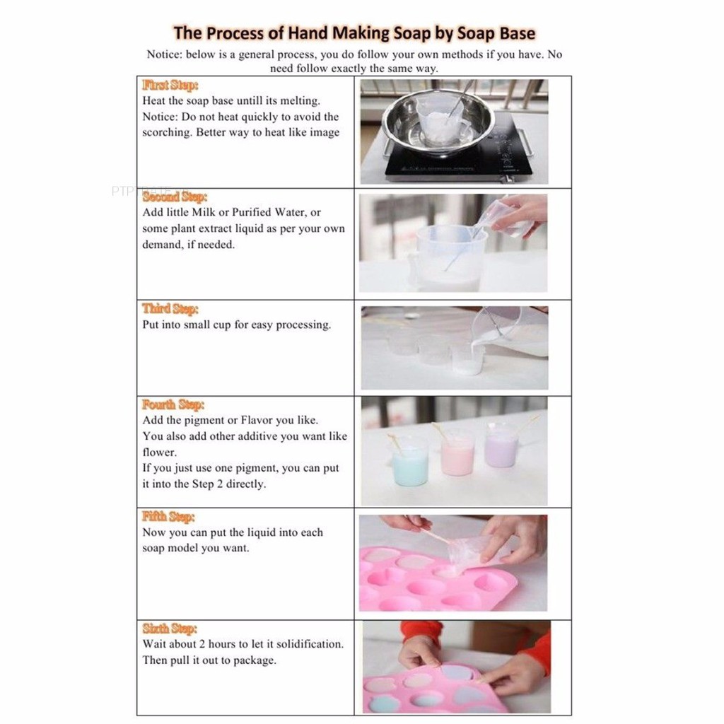 PTPTRATE ★New 100 Grams Transparent Soap Base DIY Handmade Soap Making Raw Material 100g