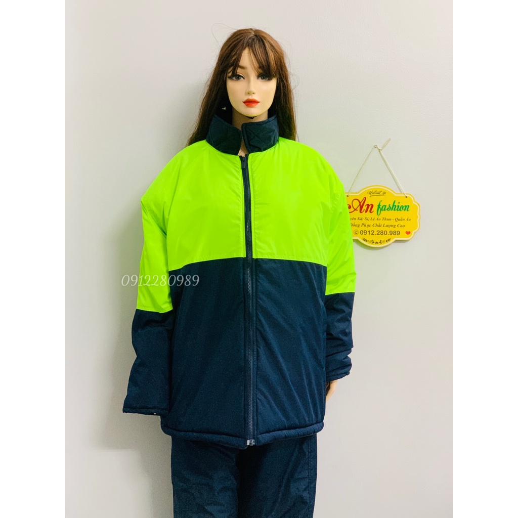 Áo kho động lạnh âm 30 độ siêu dày có lót lông ấm áp _ Hình chụp thật