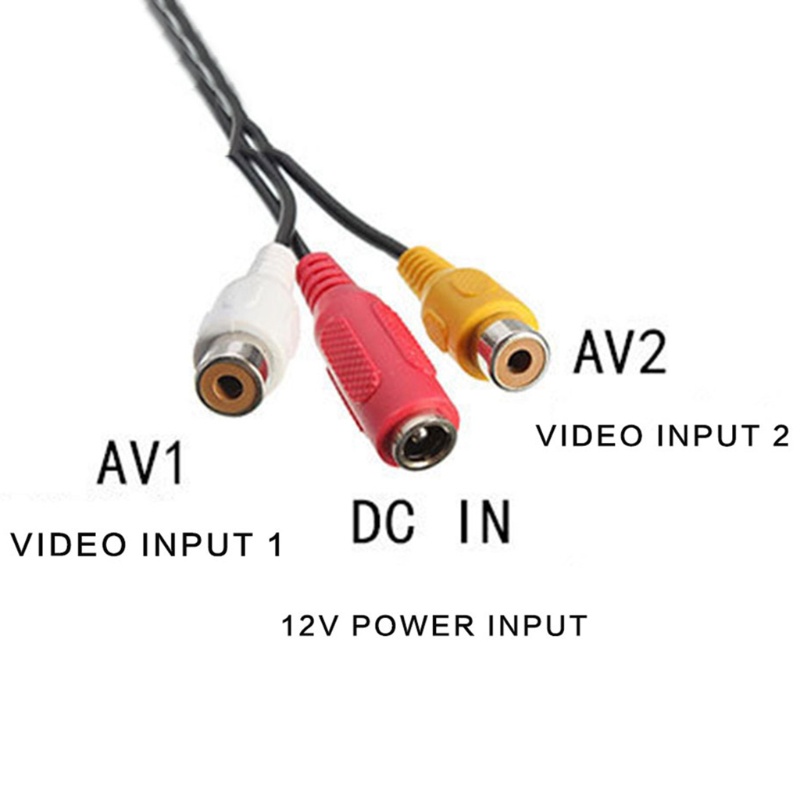 Camera Chiếu Hậu Kỹ Thuật Số Màn Hình LCD 5 inch 2 Chiều Cho Xe Hơi