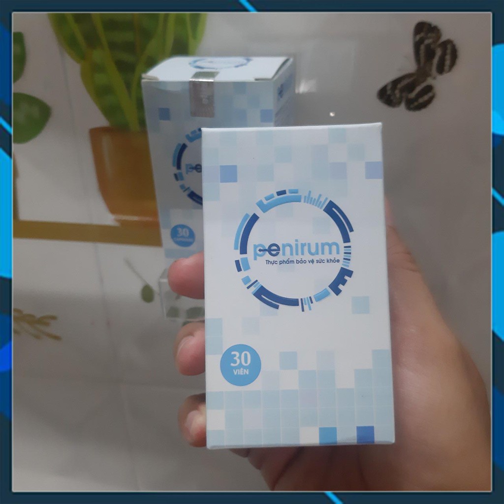 Viên Tăng Cường Sinh Lý Penirum Màu Trắng - Chính Hãng Hộp 30 Viên - Phiên Bản Gốc
