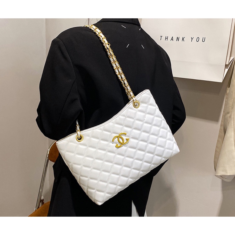 Túi xách đeo vai nữ, túi xách công sở thời trang da mềm quai đeo màu đen , trắng nhã nhặn, trẻ trung