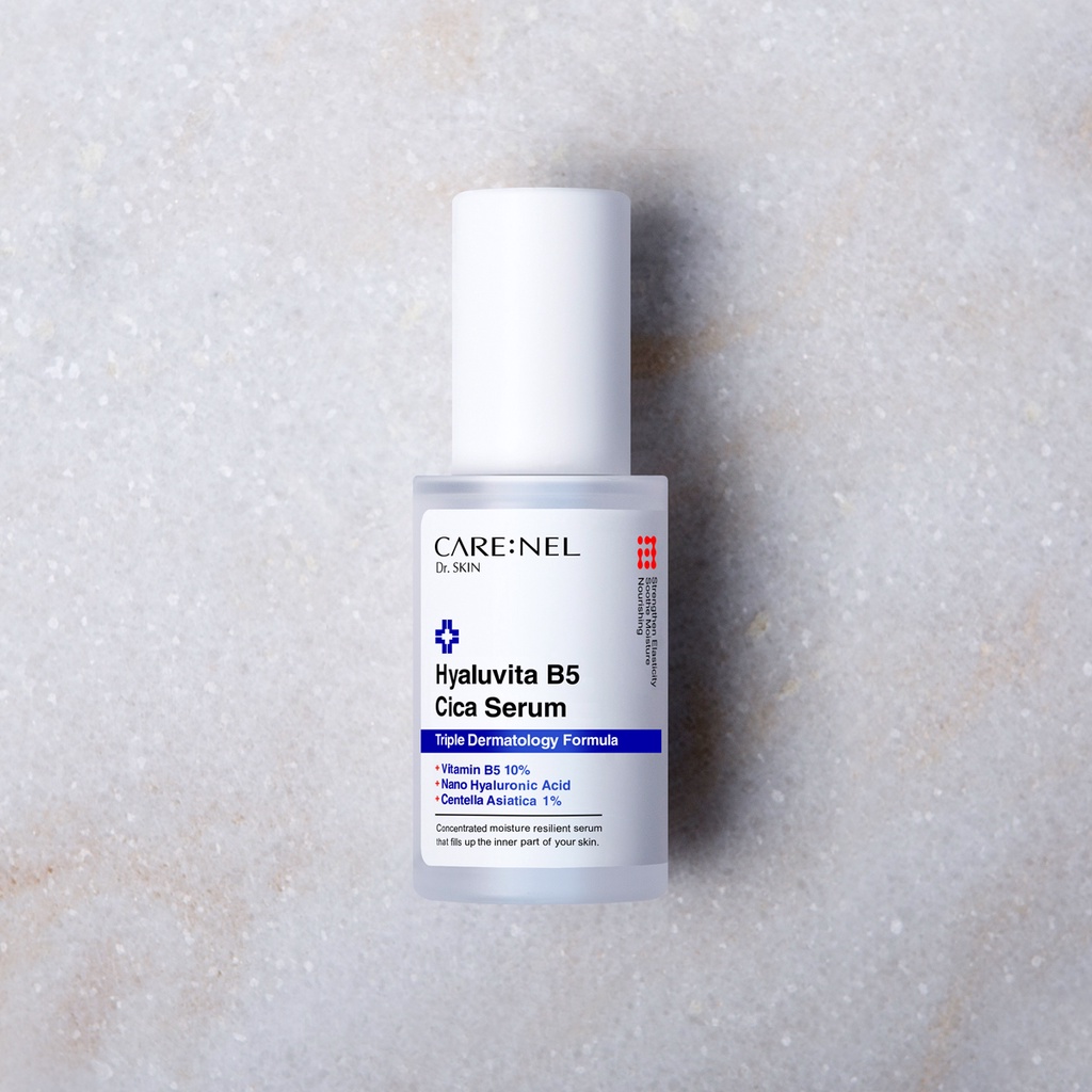 Tinh chất rau má vitamin b5 mờ thâm làm dịu và trắng sáng da Care:Nel Hyaluvita B5 Cica Serum 30ml