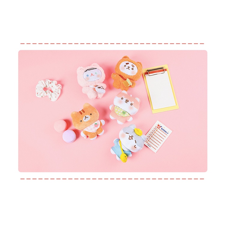 |Order| Móc Khóa Vải Lông "Nhà Hàng Thú Cưng" - Chủ Đề "Nhà Trẻ" - Animal Restaurant