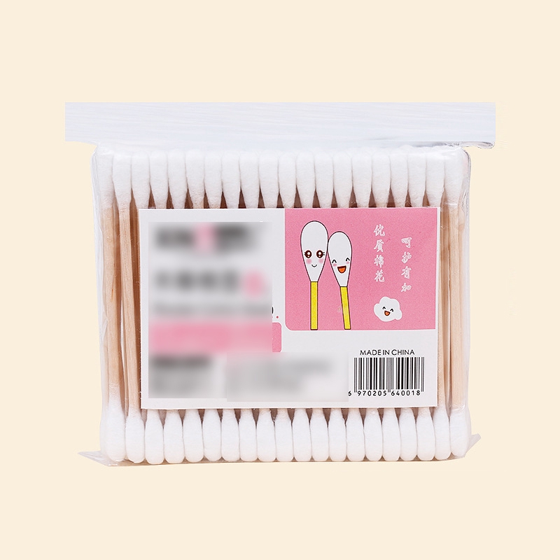 Set 100 Tăm Bông Vệ Sinh Tai Hai Đầu Tiện Dụng