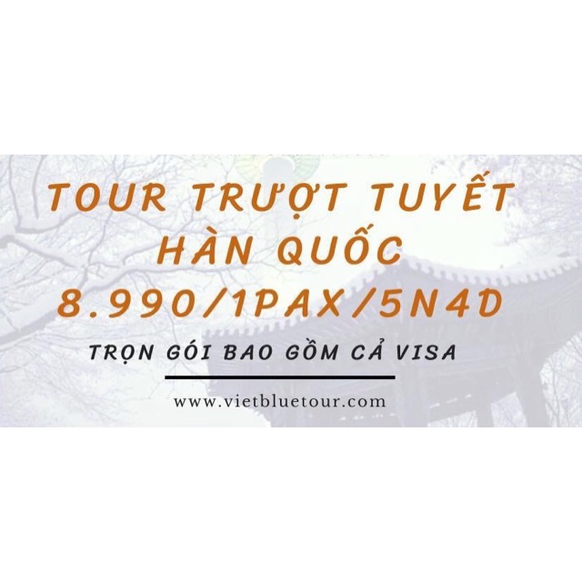 Tour Hàn trượt tuyết