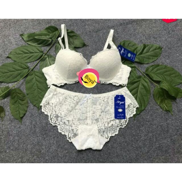 ♥️ Shop Uy Tín ♥️ [Đồ Lót Nữ] Bộ Đồ Lót Ren Boya Siêu Độn 5cm Chính Hãng mút dày