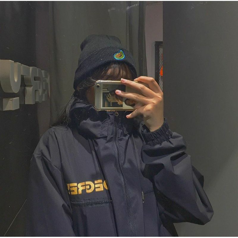 Áo khoác dù Derey Bé Xoài Jacket nam nữ unisex form rộng có dây kéo chống nắng tốt | BigBuy360 - bigbuy360.vn