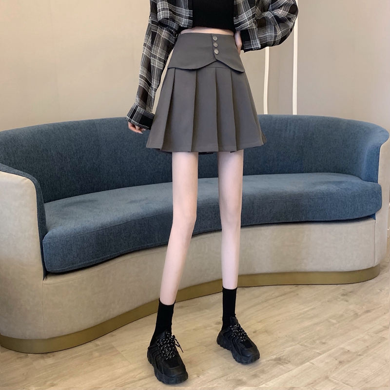 Chân Váy Nữ Lưng Cao Xếp Ly Thời Trang Hàn | BigBuy360 - bigbuy360.vn