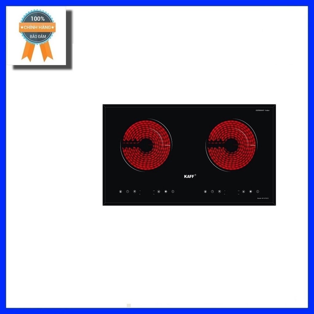 Bếp từ hồng ngoại đôi cảm ứng KAFF KF-073CC