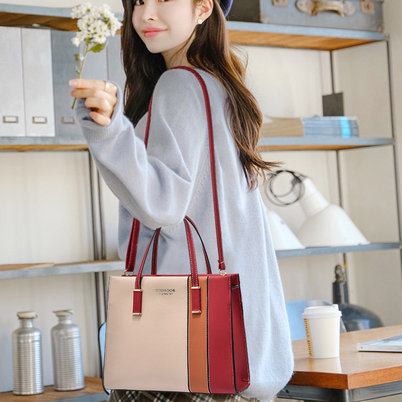 IELGY Túi Đeo Vai Cỡ Lớn Thời Trang Cho Nữ