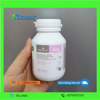 DHA Bầu Bioisland for Pregnancy 60 viên mẫu mới