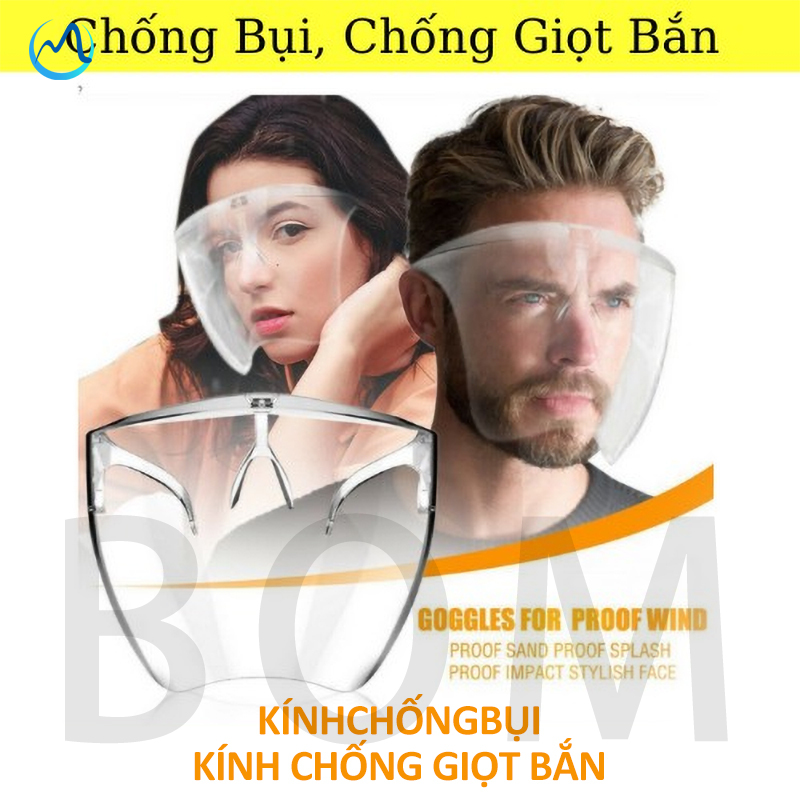 Mắt Kính Bảo Hộ Chống Bụi Chống Bắn Chống Văng Bảo Vệ Khỏi Gió Và Cát Khi Đi Ngoài Đường