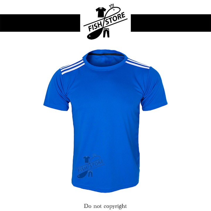 Áo thể thao nam ngắn tay cổ tròn trơn đẹp vải xuất dư nhiều loại FF23A | BigBuy360 - bigbuy360.vn