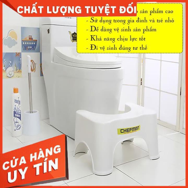 Ghế kê chân toilet Chefman chống táo bón