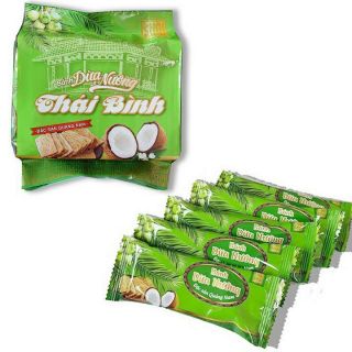 1 GÓI 12 CÁI BÁNH DỪA NƯỚNG ĐẶC SẢN QUẢNG NAM{ 15gx12}