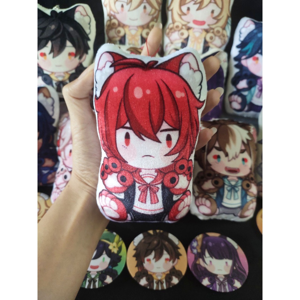 Móc khóa/plushie nhồi bông Genshin Impact
