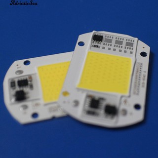 1 chip đèn led cob 50w 220v ánh sáng trắng lạnh