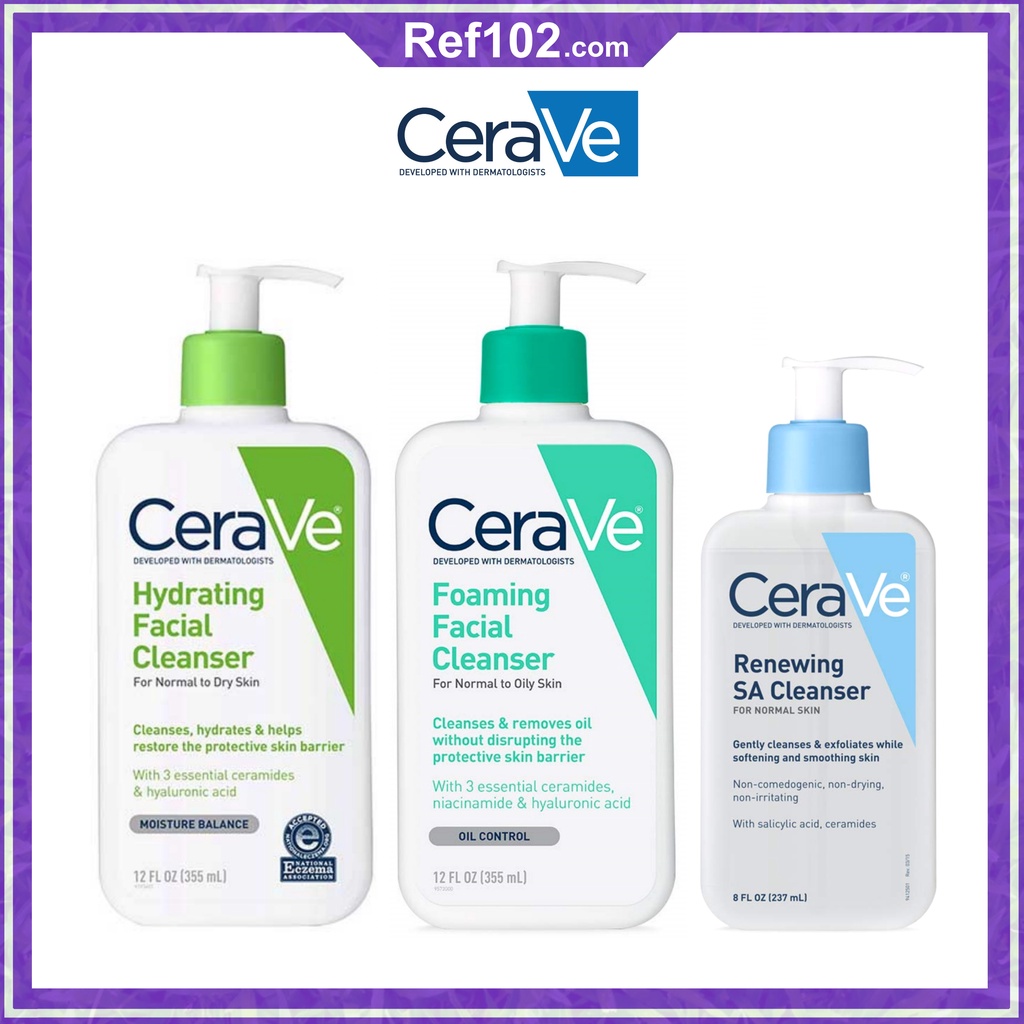 Sữa rửa mặt Cerave cho da dầu da khô - Ref102