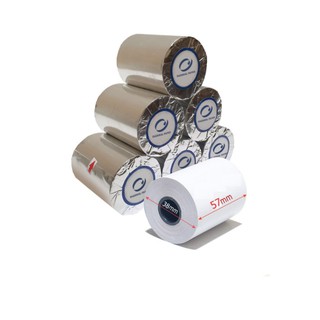 Giấy in hóa đơn oji k57, giấy in bill k57x38 - 1 cuộn giấy in nhiệt khổ k57