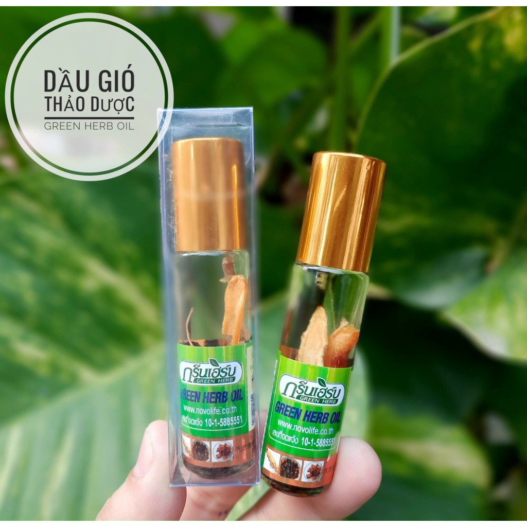 Dầu Sâm Green Herb Oil Thái Lan 8ml