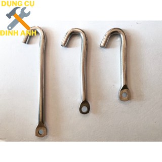 Móc treo quạt trần, treo đèn trang trí Inox
