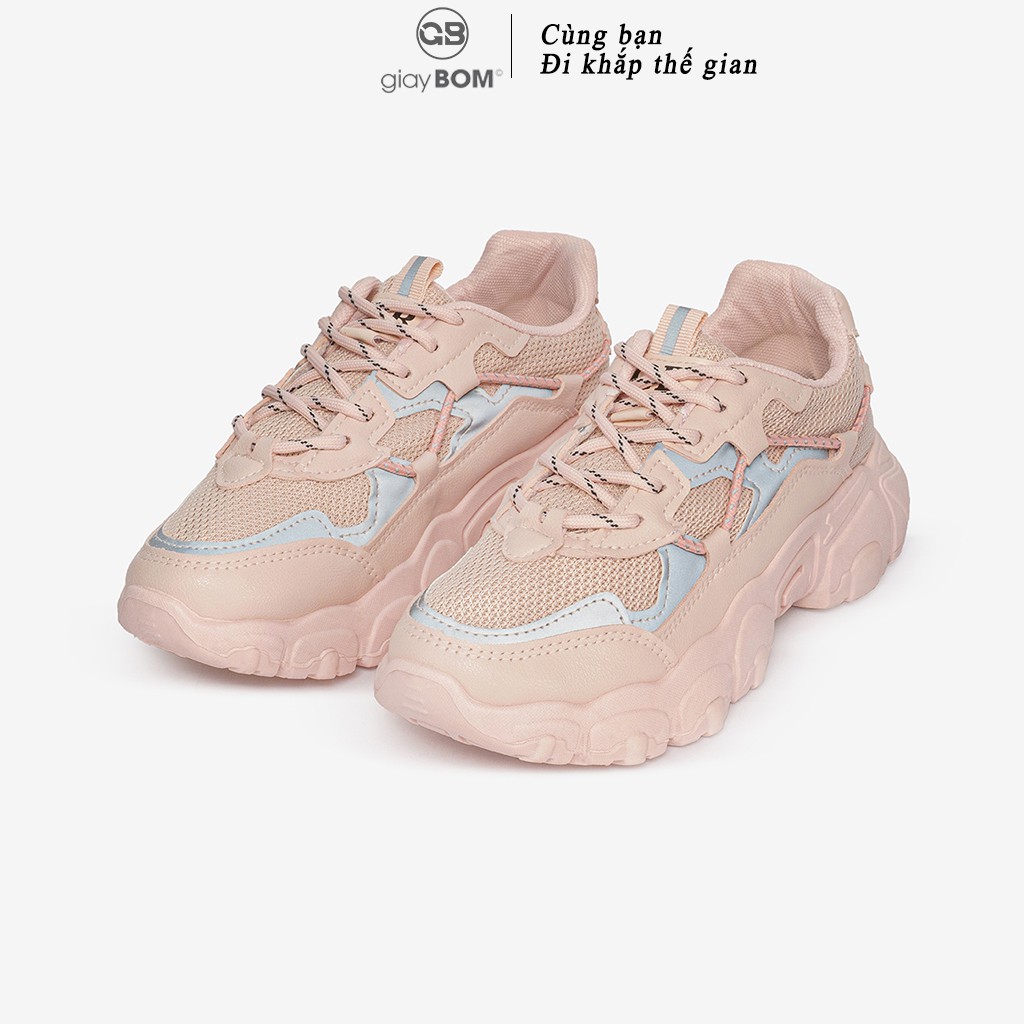 Giày Thể Thao Nữ giayBOM Đế Cao 4 cm Thiết Kế Phản Quang B1084 | BigBuy360 - bigbuy360.vn