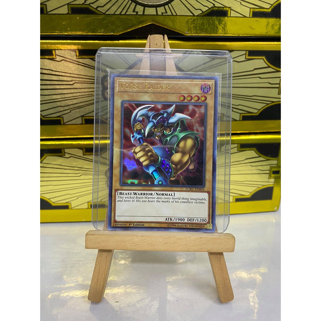 [ Dưa Hấu Yugioh] Lá bài thẻ bài Vorse Raider – ultra Rare - Tặng bọc bài nhựa bảo quản