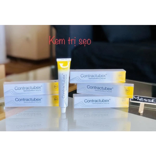 Contractubex gel làm liền sẹo số 1 tại Đức