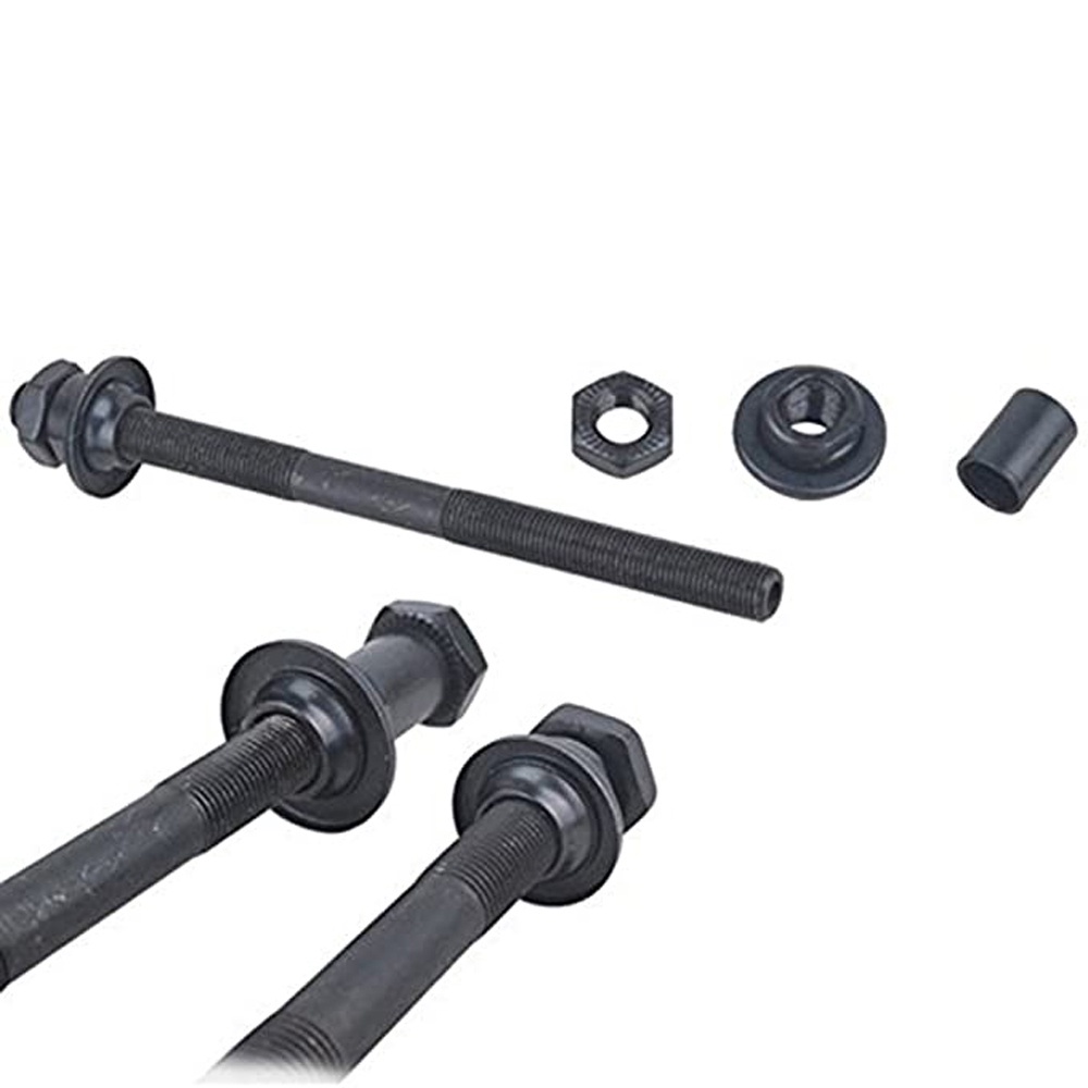 Bộ trục trước sau và dụng cụ tháo nhanh tiện lợi dành cho xe đạp leo núi