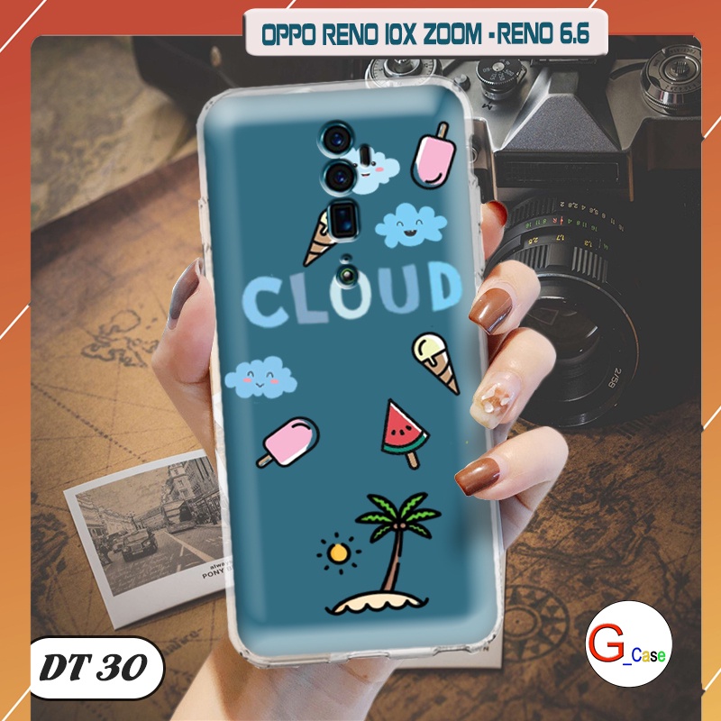 Ốp lưng điện thoại Oppo RENO 10X ZOOM Reno 6.6 dẻo trong in hình