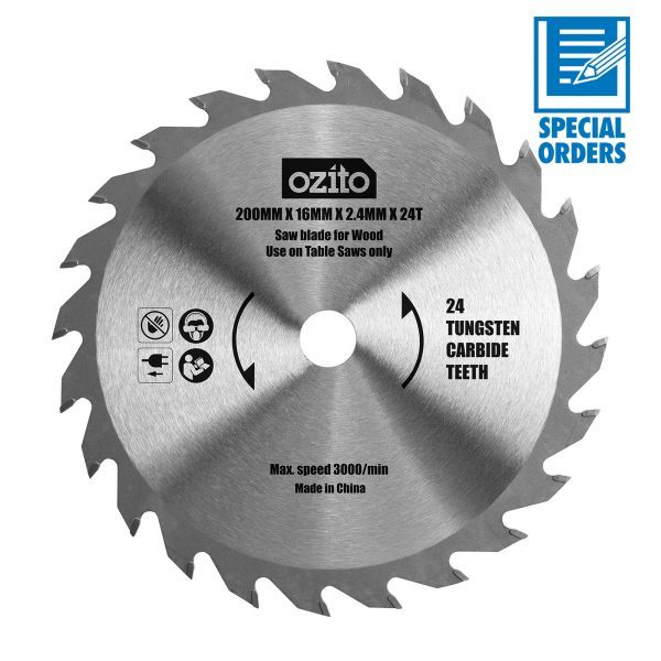 LƯỠI CƯA CHO MÁY CƯA BÀN TSB-0808 HIỆU OZITO TSBA-200 MỚI 100% NHẬP KHẨU ÚC