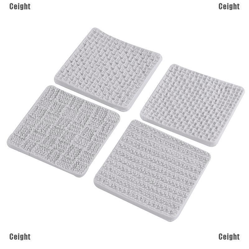 Khuôn Silicone Tạo Hình Đan Len Trang Trí Bánh Kem