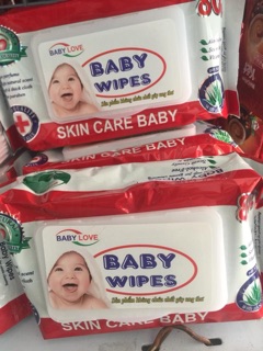 🌼 KHĂN GIẤY ƯỚT BABY WIPES