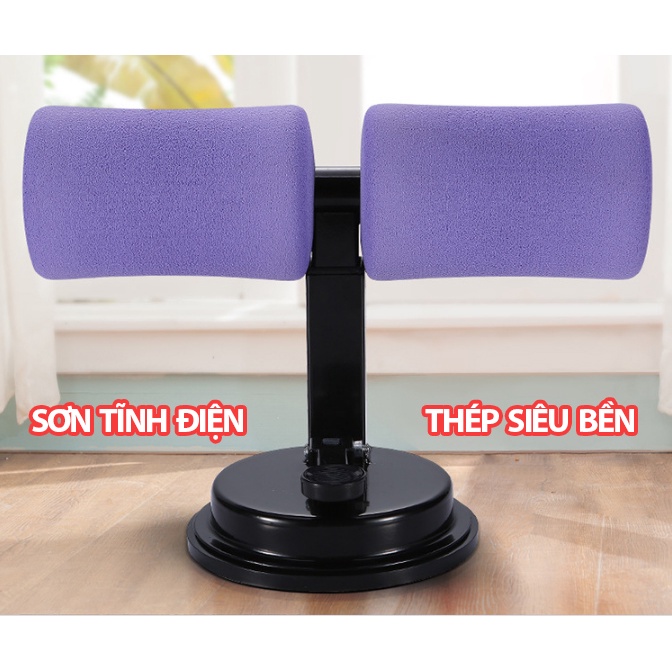 Dụng cụ tập bụng gym chữ t tại nhà, dụng cụ hỗ trợ gập bụng hút chân không NIUMI