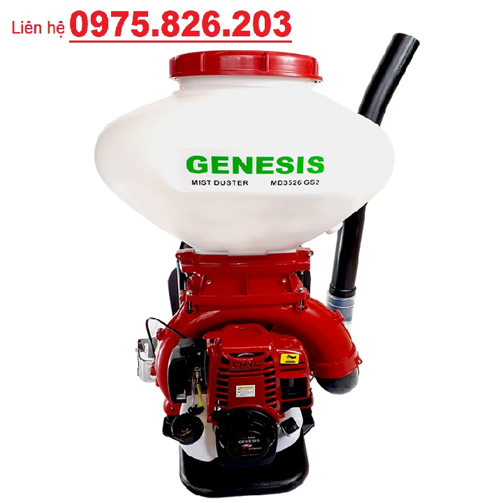 Máy Phun Thuốc Đa Năng Chạy Xăng 1.7Hp Genesis MD 3526 GS2, Hàng Chính Hãng