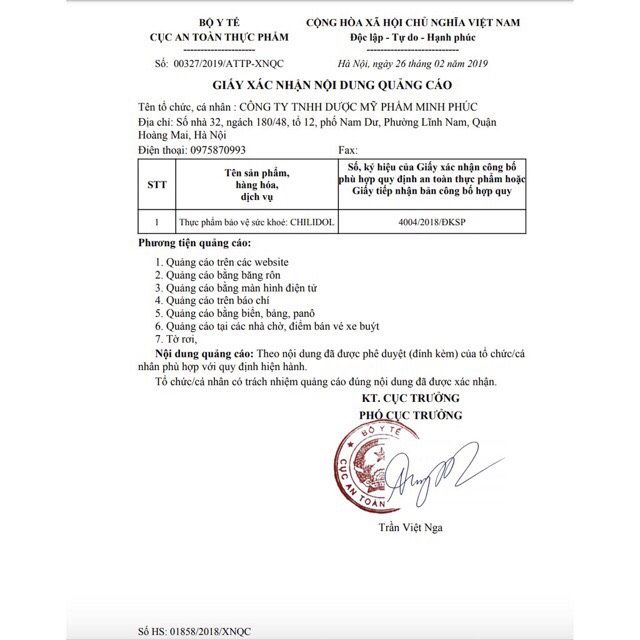 CHILIDOL trị khàn tiếng , tắt tiếng , viên thanh quản