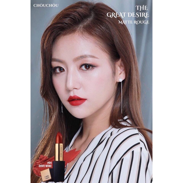 ❤️HOT❤️ Son Thỏi Chou Chou Bản Vuông Hàn Quốc | BigBuy360 - bigbuy360.vn