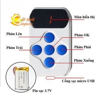 Điều khiển học lệnh RF đa năng YET 4in1