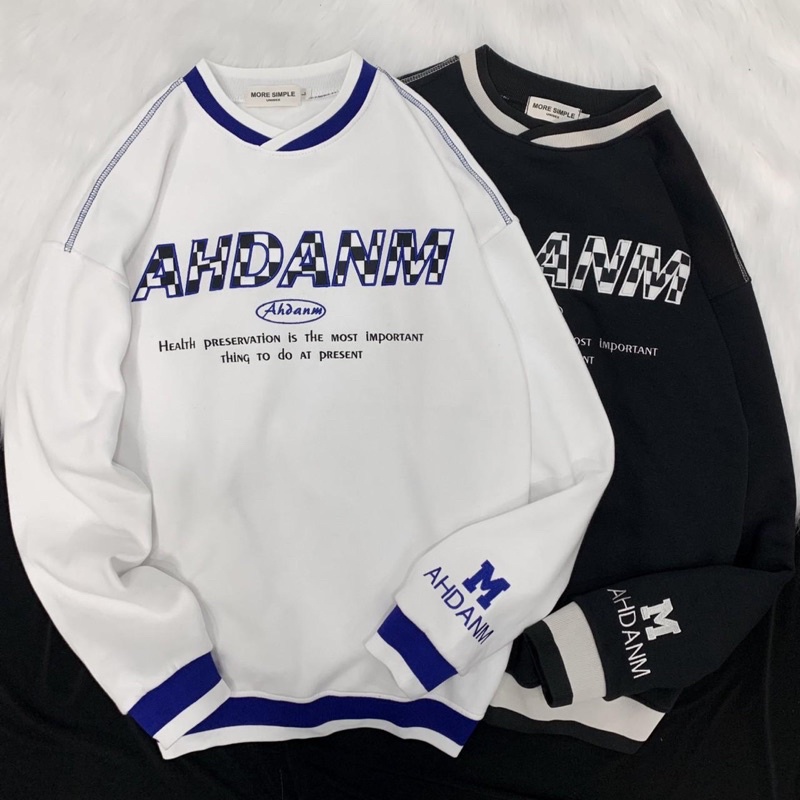 Áo Khoác Unisex SWEATER CHAN Chất Liệu Nỉ Bông Dày Dặn Form Rộng