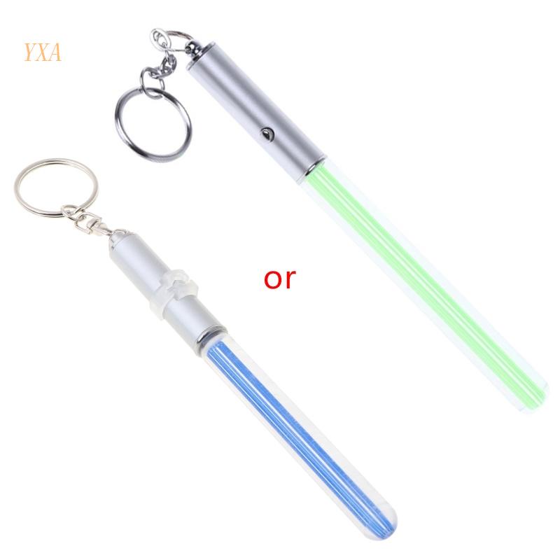 Móc Khóa Gậy Phát Sáng Hình Cây Đèn Mini Độc Đáo