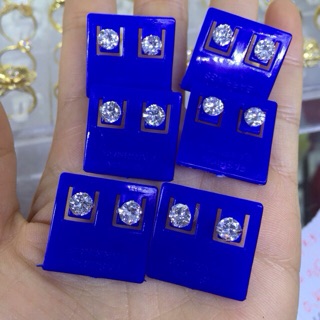 Bông tai chấm bạc ta chuẩn