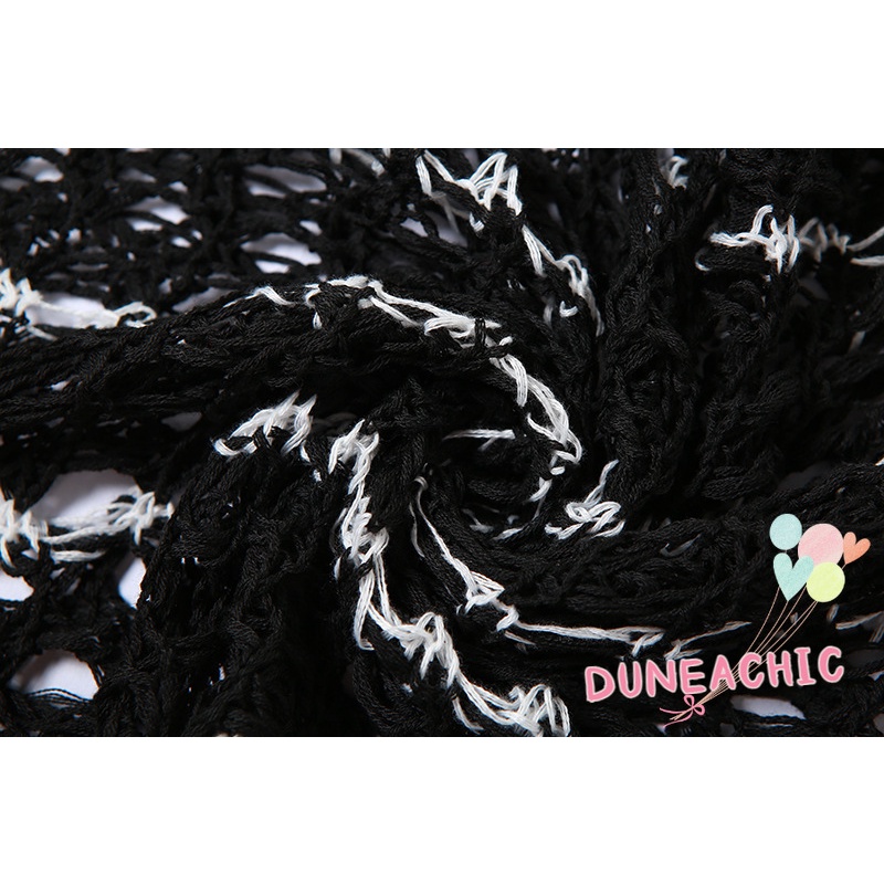 Áo Sweater Dệt Kim Tay Dài Dáng Rộng Kiểu Đường Phố Cá Tính Cho Nữ