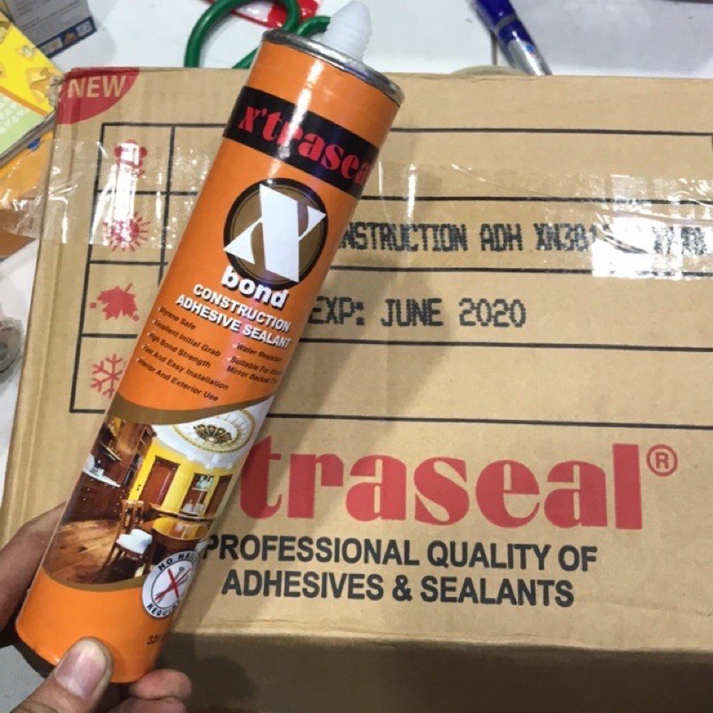 Keo Silicon dán gỗ, dán Alu nhôm X-BOND, Keo Silicon Apollo A100, súng bắn keo