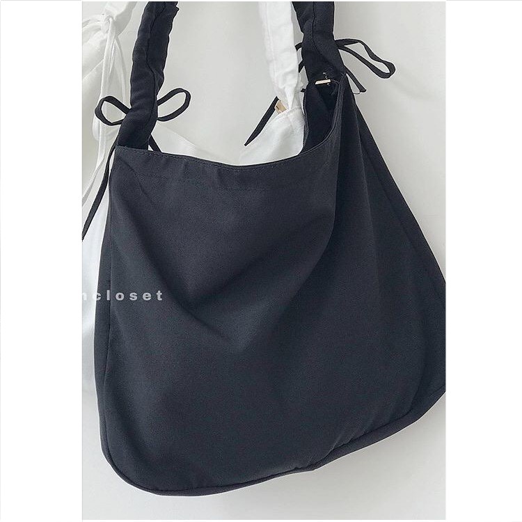 Túi Vải Trơn Nữ Tui Thời Trang Basic Tiện Lợi Phong Cách Hàn Túi 1 Quai - 6467 Gous Official