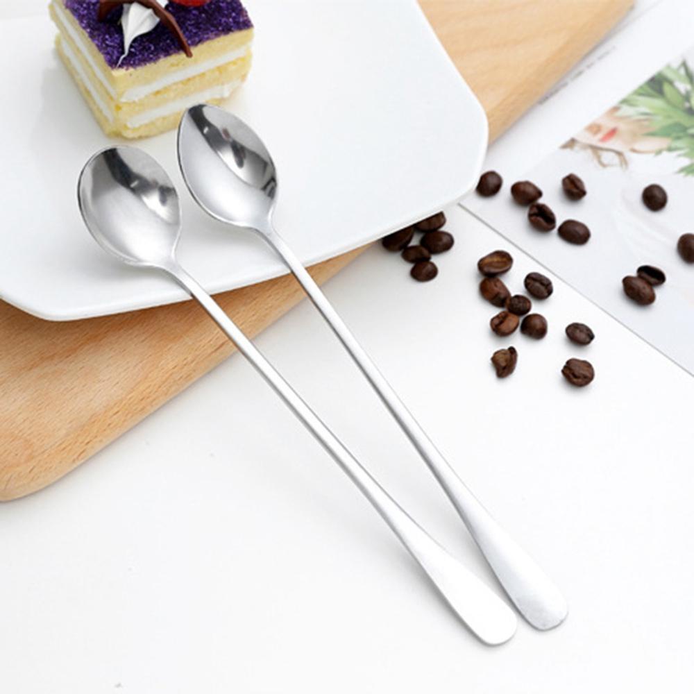 AUGUSTINA Muỗng Uống Cà Phê Tay Cầm Dài Tiện Dụng Khi Đi Dã Ngoại