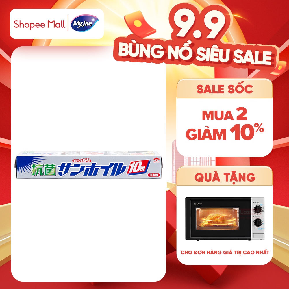 Giấy bạc kháng khuẩn Toyal 10m MyJae