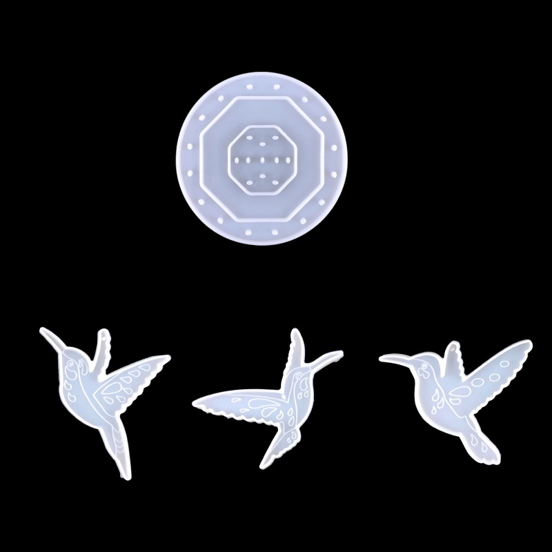 Bộ Khuôn Silicon Làm Chuông Gió / Chim Ruồi / Chuông Gió DIY Trang Trí Nhà Ở / Sân Vườn